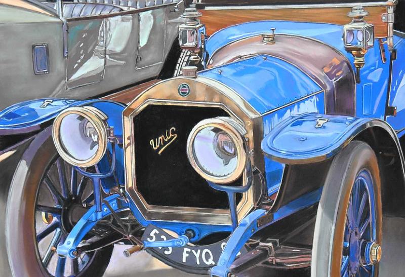 Unic C7 HP 1912.JPG -  Pastel format /size 50 x 70